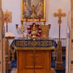 "6 апреля 2024 года, в канун праздника Благовещения Пресвятой Богородицы и недели 3-й Великого поста, Крестопоклонной, протоиерей Дмитрий Культинов совершил всенощное бдение с чином выноса Честного и Животворящего Креста Господня в храме Преображения Господня п. Кадом."