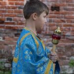 "Вечером 29 августа 2023 года, в Попразднство Успения Пресвятой Богородицы, протоиерей Дмитрий Культинов совершил всенощное бдение с чином Погребения Божией Матери в храме Преображения Господня п. Кадом."