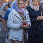 "Вечером 29 августа 2023 года, в Попразднство Успения Пресвятой Богородицы, протоиерей Дмитрий Культинов совершил всенощное бдение с чином Погребения Божией Матери в храме Преображения Господня п. Кадом."