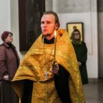 "14.10.2023 г., всенощное бдение в канун Недели 19-й по Пятидесятнице в Вознесенском Кафедральном соборе города Касимова."