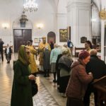 "14.10.2023 г., всенощное бдение в канун Недели 19-й по Пятидесятнице в Вознесенском Кафедральном соборе города Касимова."