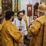 "14.10.2023 г., всенощное бдение в канун Недели 19-й по Пятидесятнице в Вознесенском Кафедральном соборе города Касимова."