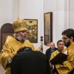 "14.10.2023 г., всенощное бдение в канун Недели 19-й по Пятидесятнице в Вознесенском Кафедральном соборе города Касимова."