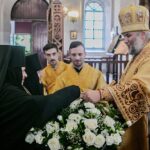 "16 июля 2024 г., в день памяти святителя Василия, епископа Рязанского, Преосвященный епископ Василий совершил Божественную Литургию в Вознесенском Кафедральном соборе г. Касимова."