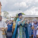 "21 июля, в Неделю 4-я по Пятидесятнице, в праздник Явления иконы Пресвятой Богородицы во граде Казани,протоиерей Дмитрий Культинов совершил Божественную Литургию в храме Преображения Господня п. Кадом."