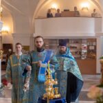 "20 июля 2024 года, в канун Недели 4-ой по Пятидесятнице, день явления иконы Пресвятой Богородицы во граде Казани, протоиерей Дмитрий Культинов совершил всенощное бдение в храме Преображения Господня п. Кадом."