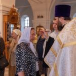 "18 августа 2024 года, в канун праздника Преображения Господа Бога и Спаса нашего Иисуса Христа, протоиерей Дмитрий Культинов совершил Всенощное бдение в храме Преображения Господня п. Кадом."