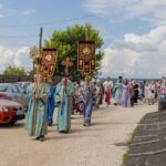 "21 июля, в Неделю 4-я по Пятидесятнице, в праздник Явления иконы Пресвятой Богородицы во граде Казани,протоиерей Дмитрий Культинов совершил Божественную Литургию в храме Преображения Господня п. Кадом."