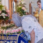 "Вечером 27 августа 2024 года, в канун праздника Успения Пресвятой Владычицы нашей Богородицы и Приснодевы Марии, протоиерей Дмитрий Культинов совершил всенощное бдение в храме Преображения Господня п. Кадом."