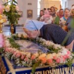 "Вечером 29 августа 2024 года, в Попразднство Успения Пресвятой Богородицы, протоиерей Дмитрий Культинов совершил всенощное бдение с чином Погребения Божией Матери в храме Преображения Господня п. Кадом."