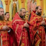 "15 октября 2024 года, в день памяти священномученика Киприана и мученицы Иустины, настоятель храма Преображения Господня п. Кадом протоиерей Димитрий Культинов сослужил Преосвященнейшему епископу Василию за Божественной Литургией в Милостиво-Богородицком женском монастыре п. Кадом."