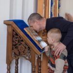"7 апреля 2025 года, в праздник Благовещения Пресвятой Богородицы, протоиерей Дмитрий Культинов совершил чин освящения иконы Божией Матери Знамение Морская "Спасение на водах" с Николаем Чудотворцем и Апостолом Андреем Первозванным."
