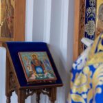 "7 апреля 2025 года, в праздник Благовещения Пресвятой Богородицы, протоиерей Дмитрий Культинов совершил чин освящения иконы Божией Матери Знамение Морская "Спасение на водах" с Николаем Чудотворцем и Апостолом Андреем Первозванным."